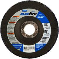 BlueFire Flap Disc, 5" x 7/8", Type 29, 36 Grit, Zirconia Alumina Kelford