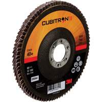 Cubitron II 969F Flap Disc, 5" x 7/8", Type 27, 40+ Grit, Ceramic Kelford