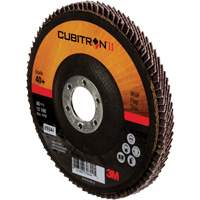 Cubitron II 969F Flap Disc, 5" x 7/8", Type 27, 40+ Grit, Ceramic Kelford