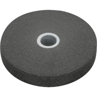 Scotch-Brite EXL Unitized Wheel, 4" x 1/4", 1/4" Arbor, Fine Grit, Silicon Carbide Kelford
