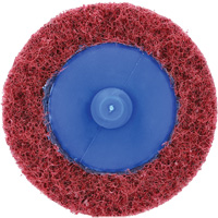 Disque de pr&eacute;paration de surface non tiss&eacute; &agrave; rechange rapide Bear-Tex Vortex, 2" dia., Grain Moyen, Oxyde d'aluminium Kelford
