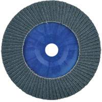 BlueFire Quick Trim Flap Disc, 7" x 7/8", Type 27, 40 Grit, Zirconia Alumina Kelford