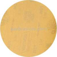 Disque de ponçage sans remplissage &agrave; boucles & crochets Adalox Gold Reserve, 5" dia., Grain P320, Oxyde d'aluminium Kelford