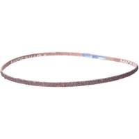 Metalite&reg; Cloth File Sanding Belt, 1/4" W x 24" L, Aluminum Oxide, 60 Grit Kelford
