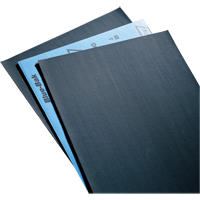 Sandpaper, Paper Sheets - Blue-Bak T414 Waterproof 9" X 11" Sheets, 9" x 11", 220 Grit, Silicon Carbide Kelford