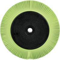 Scotch-Brite Type S Precision Radial Bristle Brush PN-RB with Flange, Ceramic, 50+ Grit, 8" Dia. Kelford