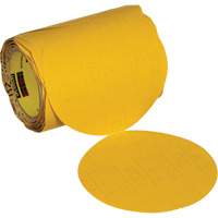 Disque abrasif dor&eacute; en rouleau Stikit 09317, 6" dia., Grain 320, Oxyde d'aluminium Kelford