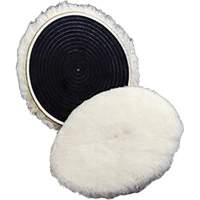 Finesse-it Natural Buffing Pad 82531, 7" Dia., Wool Kelford