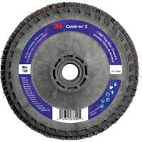 Cubitron 3 Conical  Flap Disc with Quick Change 1169F, 4-1/2" x 5/8"-11, Type T29, 80+ Grit, Ceramic Kelford
