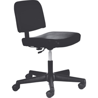 Steno Chairs, Vinyl, Black, 250 lbs. Capacity OA276 | Kelford
