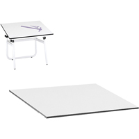 Table Top for Vista Adjustable Drawing Table, 48" W x 3/4" H, White OA910 | Kelford