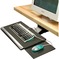 Heavy-Duty Articulating Keyboard Trays With Mouse Platform OB539 | Kelford