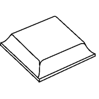 Bumpon Tapered Square Protective Bumpers Kelford