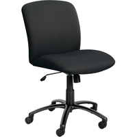 Uber Big & Tall Chairs, Nylon, Black, 500 lbs. Capacity Kelford