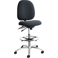 Chaises D.E.S. (dissipation &eacute;lectrostatique) Shoptech, Tissu, Bleu, Capacit&eacute; 275 lb Kelford
