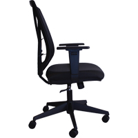 Activ A-47 Synchro Office Chair, Fabric, Black, 275 lbs. Capacity Kelford