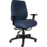 Cierra Heavy Duty Ergonomic Chairs, Fabric, Blue, 400 lbs. Capacity Kelford