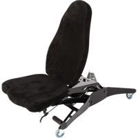 TA 200™ Ergonomic Sit/Stand Chair, Vinyl, Black OP455 | Kelford