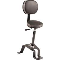 SF130 Welding Grade Ergonomic Chair, Suede, Black, 300 lbs. Capacity OP499 | Kelford