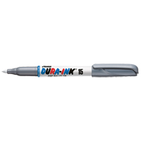 Marqueur permanent Dura-Ink no 15, Fin, Argent Kelford