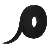 One-Wrap&reg; Fastener Tape, Hook & Loop, 25 yds x 1", Self-Grip, Black Kelford