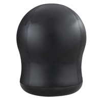 Zenergy™ Swivel Ball Chair, Vinyl, Black, 250 lbs. Capacity OP699 | Kelford
