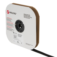 Fastener Tape, Hook, 25 yds x 1", Sew-On, Black Kelford