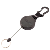 Securit™ Key Chains, Polycarbonate, 48" Cable, Carabiner Attachment TLZ010 | Kelford
