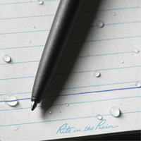 All-Weather Metal Pen, Blue, 0.8 mm, Retractable OQ371 | Kelford