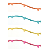 One-Wrap&reg; Cable Management Tape, Hook & Loop, 25 yds x 3/4", Self-Grip, Aqua Kelford