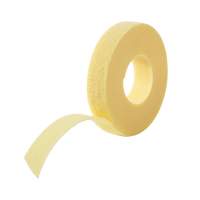 One-Wrap<sup>®</sup> Cable Management Tape, Hook & Loop, 25 yds x 5/8", Self-Grip, Yellow OQ535 | Kelford
