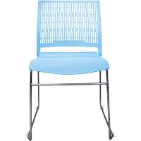Activ™ Series Stacking Chairs, Polypropylene, 32-3/8" High, 250 lbs. Capacity, Blue OQ956 | Kelford