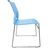 Activ™ Series Stacking Chairs, Polypropylene, 32-3/8" High, 250 lbs. Capacity, Blue OQ956 | Kelford