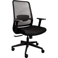 Activ Series Synchro-Tilt Office Chair, Fabric/Mesh, Black, 275 lbs. Capacity Kelford