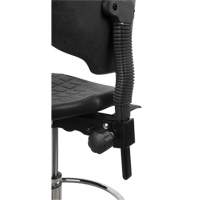 Heavy-Duty Ergonomic Stool, Stationary, Adjustable, 39” - 48”, Polyurethane Seat, Black OR066 | Kelford