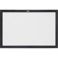 Black MDF Frame Whiteboard, Dry-Erase/Magnetic, 36" W x 24" H OR131 | Kelford