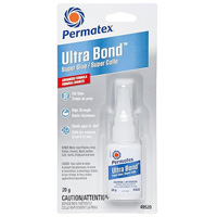 Ultra Bond Fast Drying Super Glue Adhesive, 20 g, Bottle, Clear Kelford
