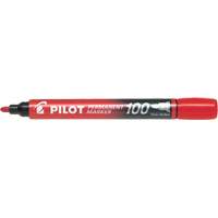 Series 100 Permanent Marker, Bullet, Red OR457 | Kelford