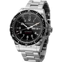 Jumbo Day/Date Automatic Watch with Stainless Steel Bracelet, Digital, Battery Operated, 46 mm, Silver OR477 | Kelford