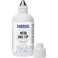 Marqueur Paint-Riter avec pointe en bille m&eacute;tallique, Liquide, Blanc Kelford