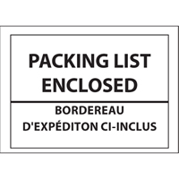 Packing List Envelopes, 4" L x 5" W, Backloading Style PB244 | Kelford