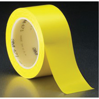 471 Vinyl Tape, 50.8 mm (2") W x 32.9 m (108') L, 5.3 mils, Yellow PB658 | Kelford