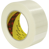Scotch&reg; Bi-Directional Filament Tape 8959, 5.7 mils Thick, 50 mm (2") x 50 m (164')  Kelford