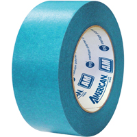 American&reg; Aqua Mask Medium Grade Masking Tape, 18 mm (3/4") x 55 m (180'), Blue Kelford