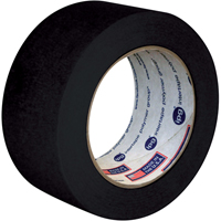 Utility Grade Coloured Masking Tape, 24 mm (1") x 55 m (180'), Black Kelford