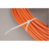 Cable Ties, 15-1/2" Long, 120 lbs. Tensile Strength, Natural PF393 | Kelford