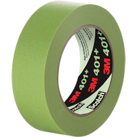 401+ High Performance Masking Tape, 48 mm (2") W x 54.8 m (180') L, Green PF537 | Kelford