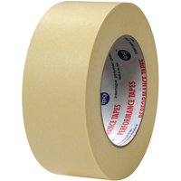 High Temp Premium Paper Masking Tapes, 48 mm (2") x 55 m (180'), Beige Kelford