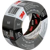 DT8 All-Purpose Duct Tape, 8 mils, Black, 48 mm (2") x 55 m (180') Kelford