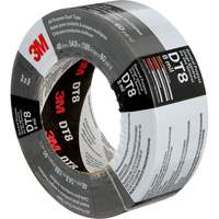 DT8 All-Purpose Duct Tape, 8 mils, Black, 48 mm (2") x 55 m (180') Kelford
